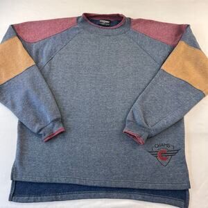 Champs Vintage Color Block Sweatshirt men's size XL